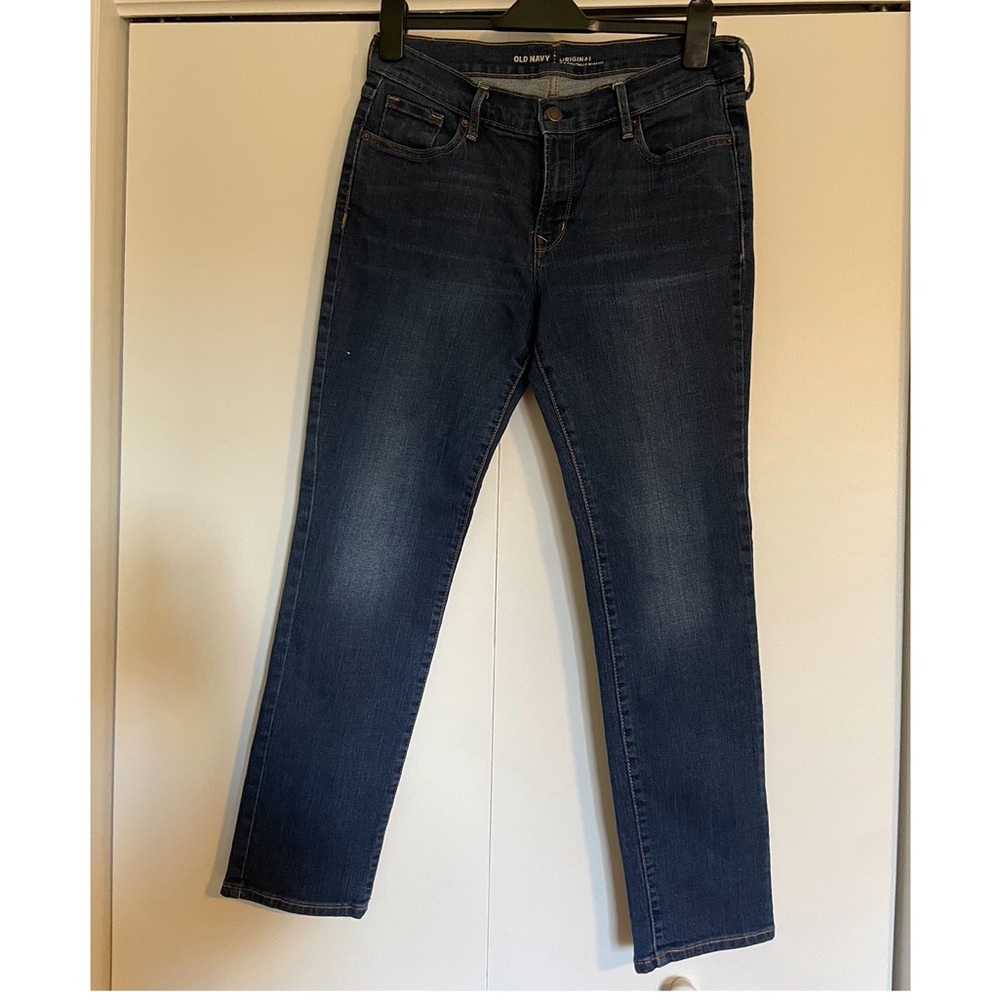 Old Navy Jeans, original mid rise, 8 short